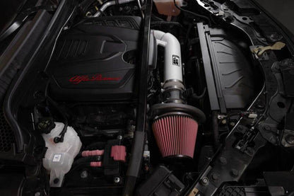 K&N Engineering K&N 17-22 Alfa Romeo Giulia / 17-22 Alfa Romeo Stelvio Performance Air Intake System 69-9900TS 69-9900TS Photo - Mounted