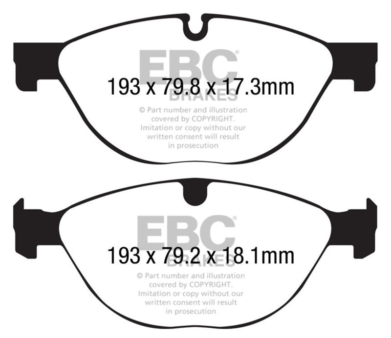 EBC Disc Brake Pad Set DP32191C Photo - Primary
