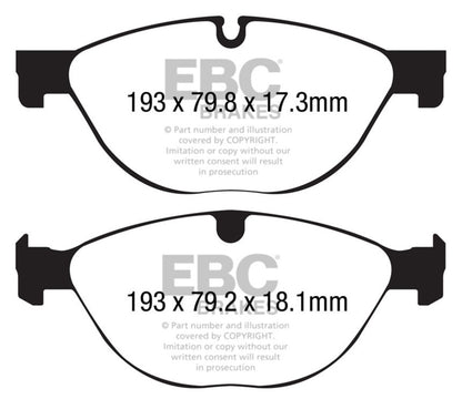 EBC Disc Brake Pad Set DP32191C Photo - Primary