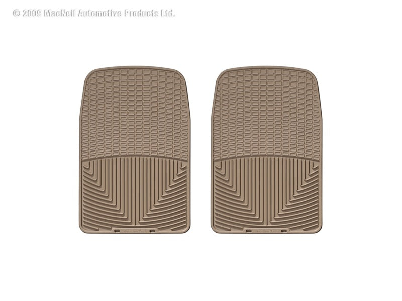 WeatherTech 98 Lincoln Navigator Front Rubber Mats - Tan W9TN W9TN Photo - Primary