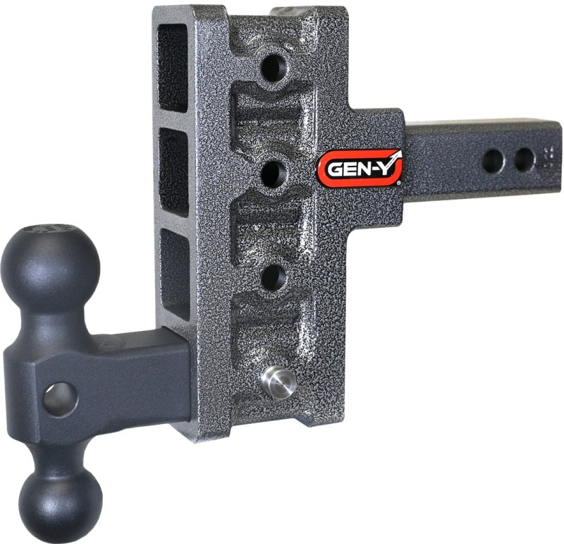GEN-Y Hitch Gen-Y Mega Duty 2in Shank 5in Offset Drop 1500lb TW 10K Hitch w/GH-031 Dual-Ball GH-414 GH-414 User 1