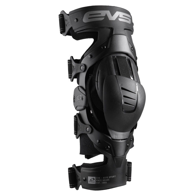 EVS Axis Sport Knee Brace Black/Black/Grey - Large/Right AXISS-BK/GY-LR AXISS-BK/GY-LR User 1