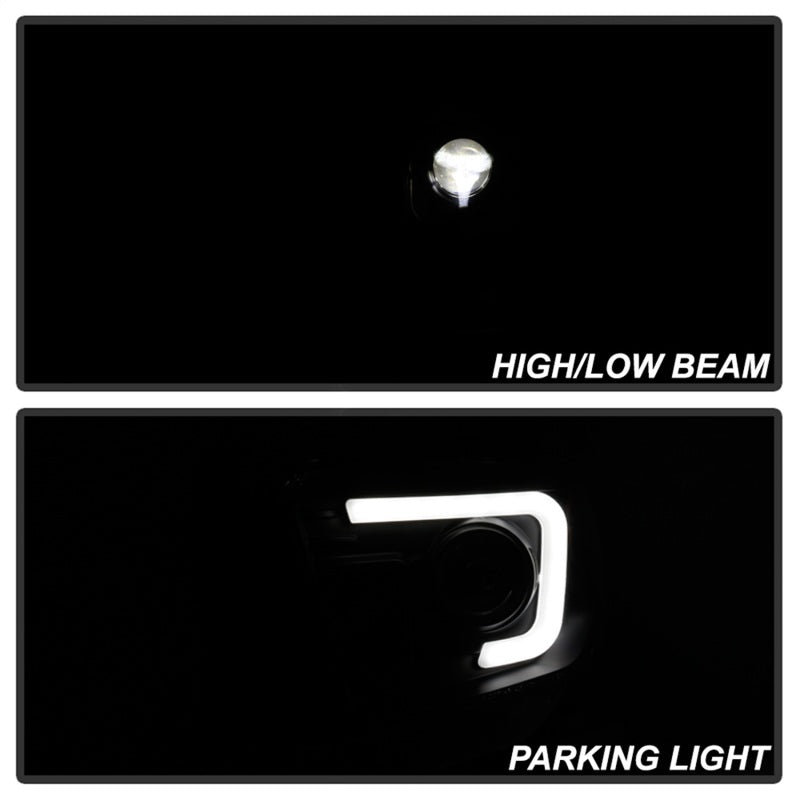 SPYDER 14-17 Toyota Tundra(SR/SR5) Light Bar Projector Headlights - LED - Black PRO-YD-TTU14AP-BK 5088055 5088055 Photo - Unmounted
