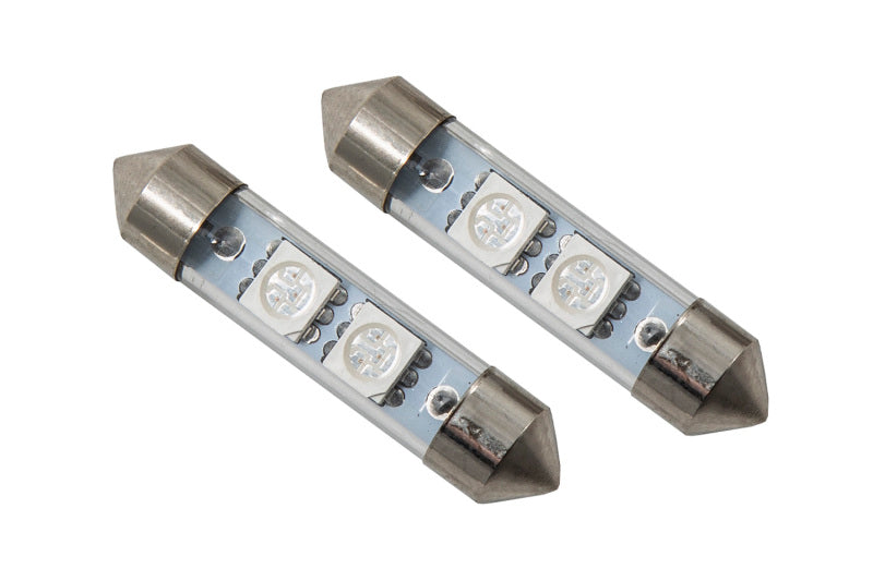 Diode Dynamics 39mm SMF2 LED Bulb - Green (Pair) DD0089P DD0089P Photo - Primary