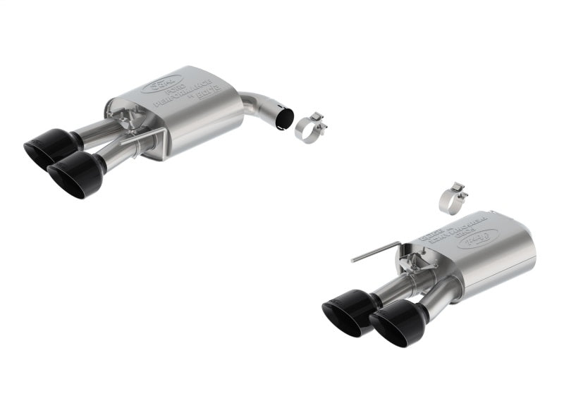 Ford Racing 2024 Mustang 5.0L Sport Active Axle-Back w/Valance - Black Tip M-5230-M5SBVA M-5230-M5SBVA Photo - Primary