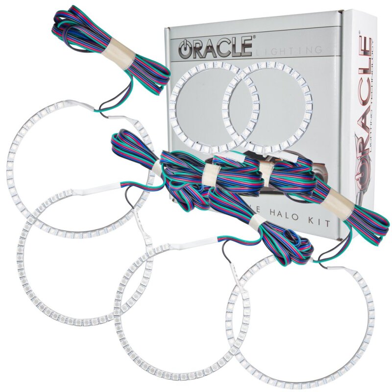 ORACLE Lighting Oracle Jeep Grand Cherokee 11-13 Triple Halo Kit - ColorSHIFT w/ BC1 Controller 2627-335 2627-335 User 4