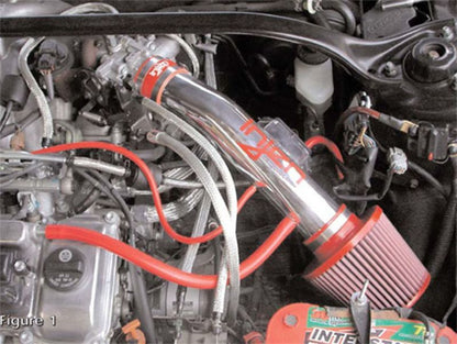 Injen 97-01 Toyota Camry V6 3.0L / 98-03 Toyota Solara V6 3.0L Black IS Short Ram Cold Air Intake IS2030BLK IS2030BLK Photo - Mounted