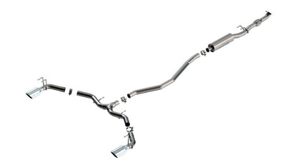Borla 2023 Integra/22-23 Civic Si 1.5L 4 CYL. MT FWD 4DR 2.50in S-Type Catback Exhaust 140922 140922 Photo - Primary