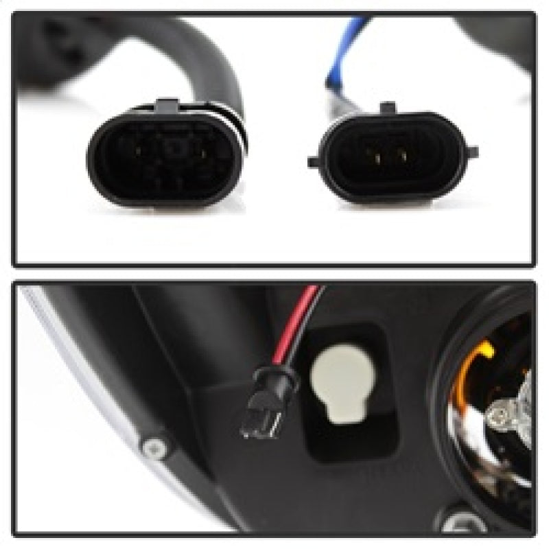 Spyder 07-13 Toyota Tundra V2 Light Bar DRL Projector Headlights - Chrome (PRO-YD-TTU07V2-LB-C) 5084651 5084651 Photo - Unmounted