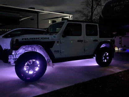 ORACLE Lighting Oracle LED Illuminated Wheel Rings - White 4215-001 4215-001 Photo - lifestyle view