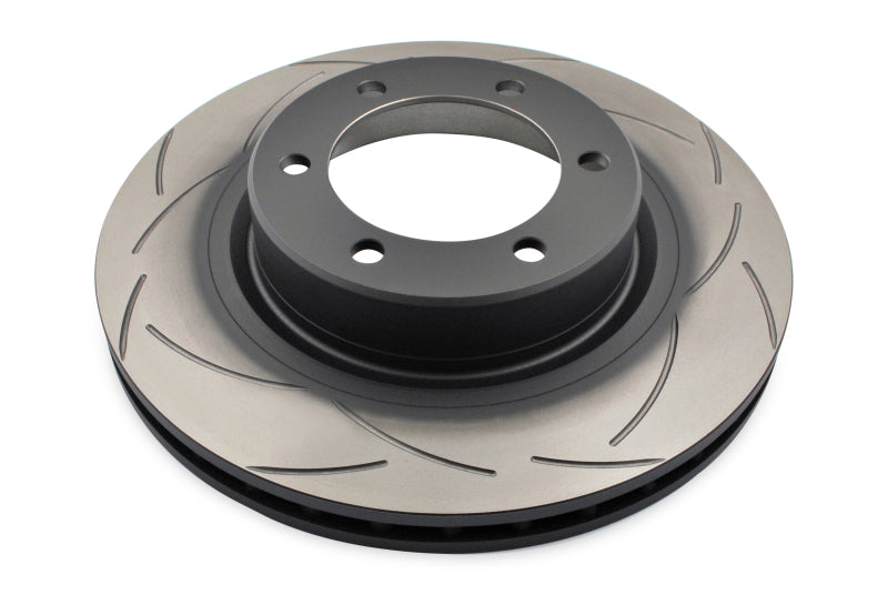 DBA 01-04 Outback 2.5L/3.0 H6 Rear Slotted Street Series Rotor 657S 657S Photo - out of package