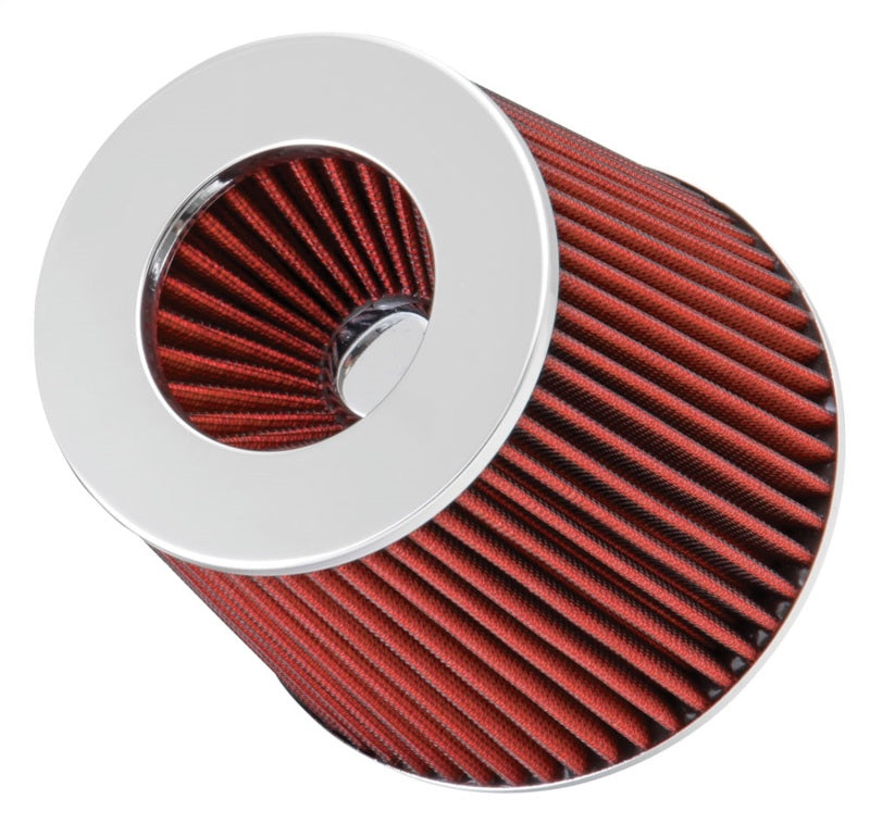Spectre Adjustable Conical Air Filter 5-1/2in. Tall (Fits 3in. / 3-1/2in. / 4in. Tubes) - Red 8132 8132 Photo - Unmounted