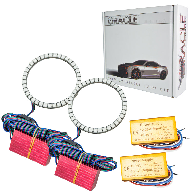 ORACLE Lighting Oracle Jeep Wrangler JK 07-18 LED Waterproof Fog Light Kit - ColorSHIFT 1243-333 1243-333 Photo - out of package