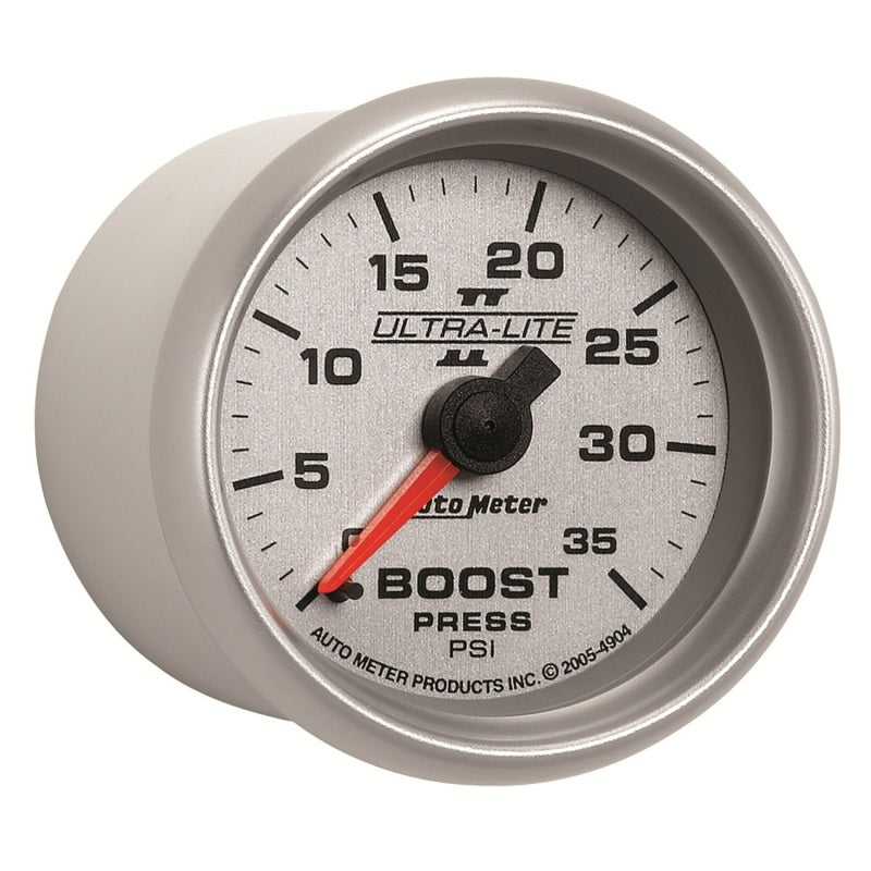 Autometer Gauge, Boost, 2 1/16", 35psi, Mechanical, Ultra-lite II 4904 User 3