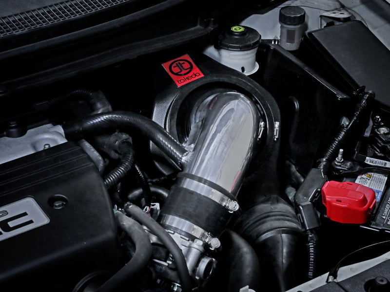 aFe Takeda Momentum GT Pro 5R Cold Air Intake System: Honda Civic Si 12-15 TM-1018P-R Photo - Mounted