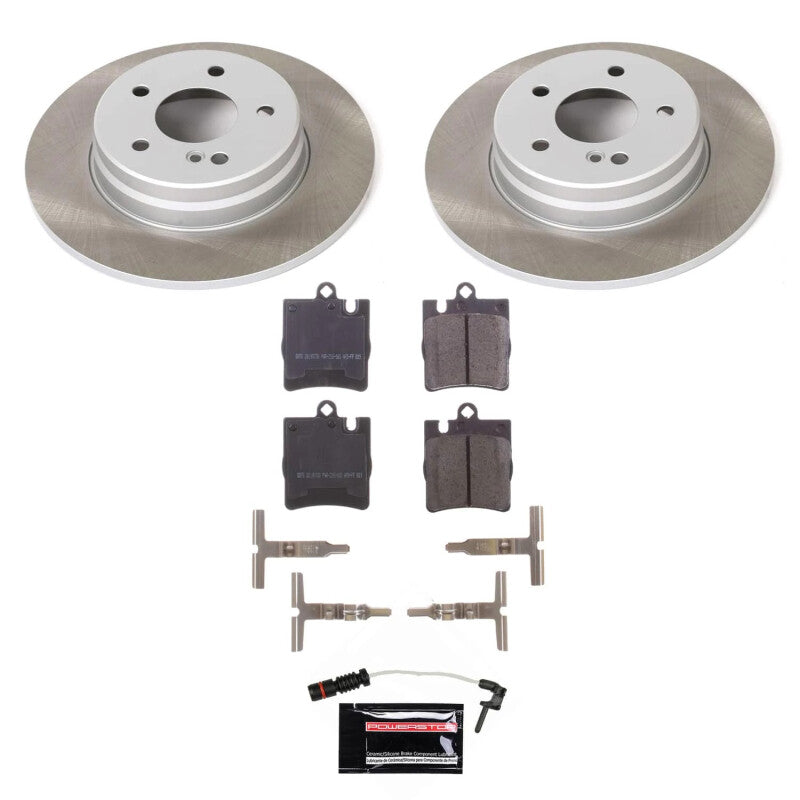 PowerStop Power Stop 00-03 Mercedes-Benz CLK430 Rear Semi-Coated Rotor Kit SC6697 SC6697 Photo - Primary