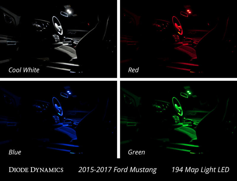 Diode Dynamics Mustang Interior Light Kit 15-17 Mustang Stage 1 - Red DD0223 DD0223 User 5