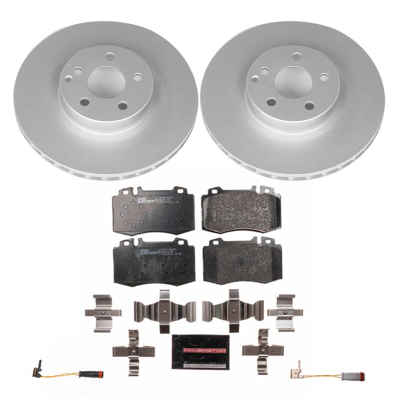 PowerStop Power Stop 2006 Mercedes-Benz CLS500 Front Euro-Stop Brake Kit ESK6597 ESK6597 Photo - Primary
