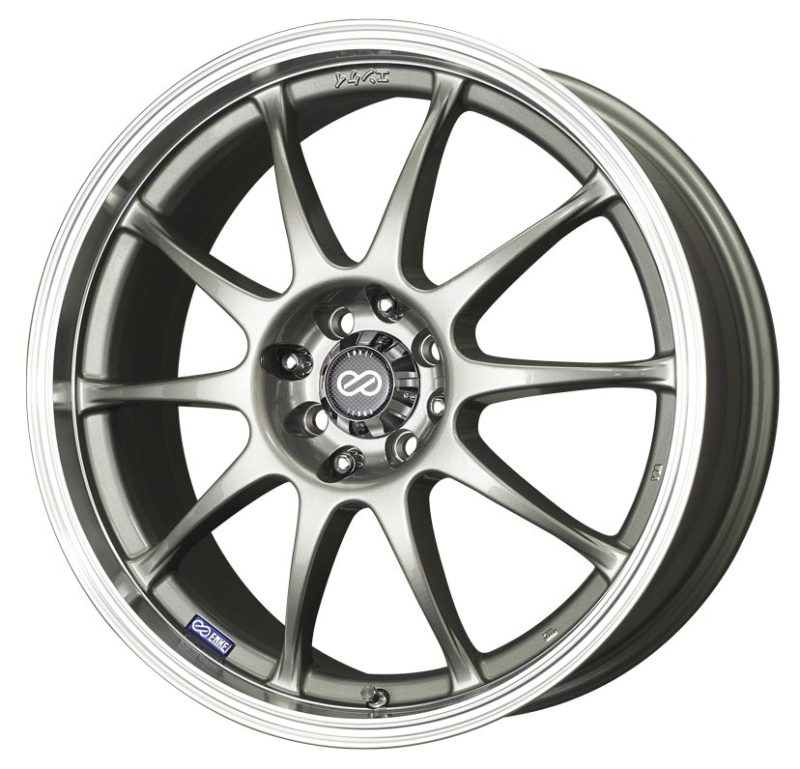 Enkei J10 Wheel Silver 17x7 +38 5x100/114.3 409-770-12SP Photo - Primary