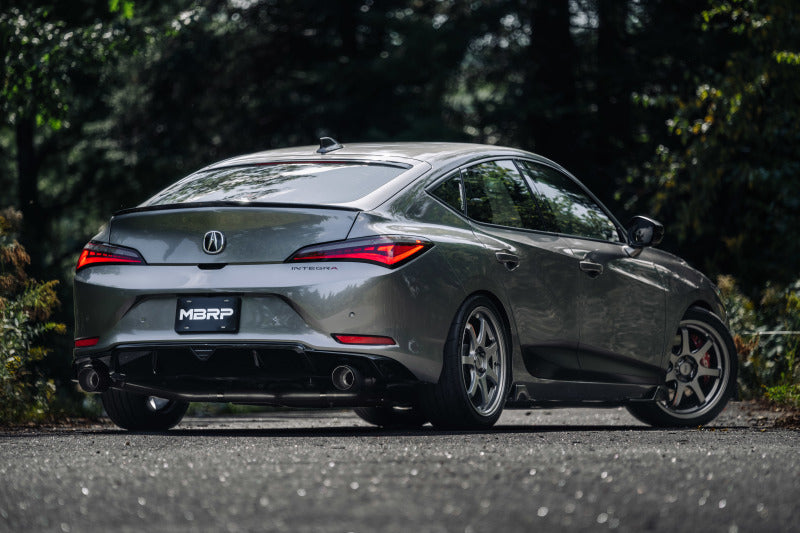 MBRP 22-24 Honda Civic SI 1.5L T304 SS 3in Cat-Back Exhaust 2.5in Dual Split Rear w/ Burnt End Tips S49033BE S49033BE Photo - lifestyle view