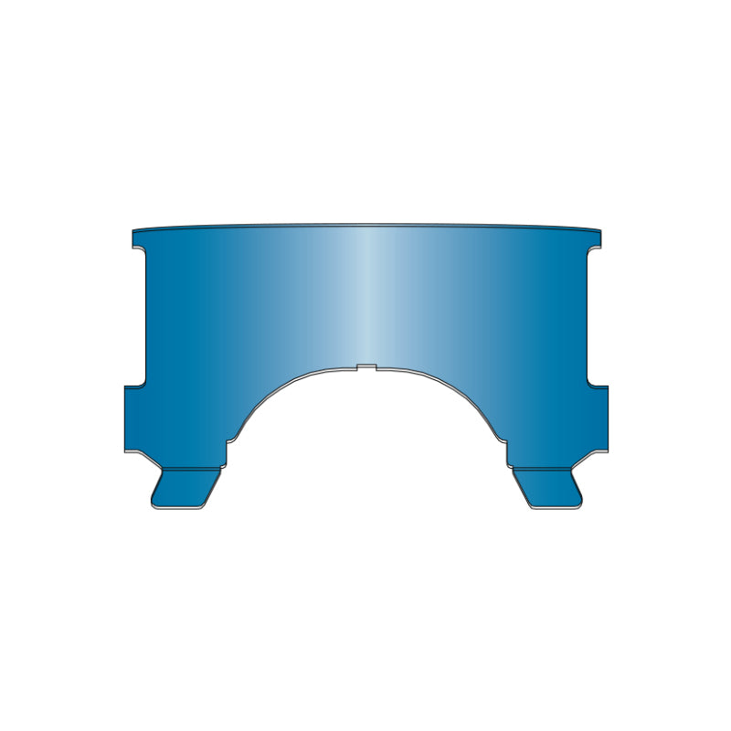 National Cycle 60-84 Harley Davidson FLH Lower Window-Blue 23012 23012 User 1