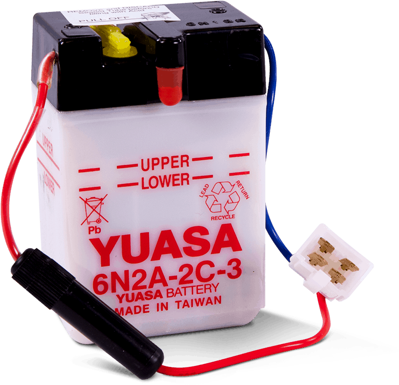 Yuasa Battery Yuasa 6N2A-2C-3Conventional 6 Volt Battery YUAM262C3 YUAM262C3 User 1