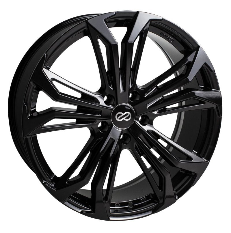 Enkei Vortex 5 Wheel Black 17x7.5 +40 5x114.3 510-775-6540BK Photo - Primary