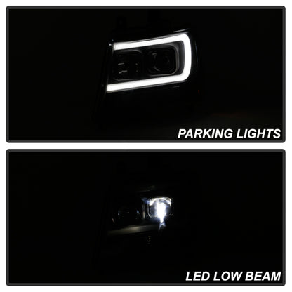 Spyder Chevy Suburban 1500/2500 07-14 Tahoe 07-14 LED Headlights Black PRO-YD-CSUB07V2PL-BK 5087515 5087515 User 6