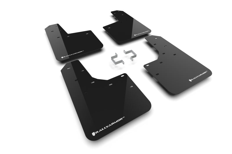Rally Armor 23-25 Ford Ranger Raptor Black UR Mud Flap White Logo MF123-UR-BLK-WH MF123-UR-BLK-WH User 1