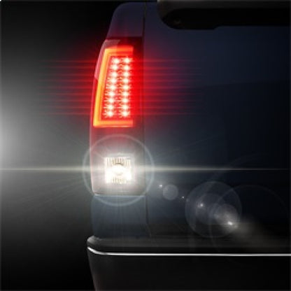 Spyder Chevy Silverado 1500/2500 03-06 Version 2 LED Tail Lights - Red Smoke ALT-YD-CS03V2-LED-RS 5081933 5081933 Photo - Mounted