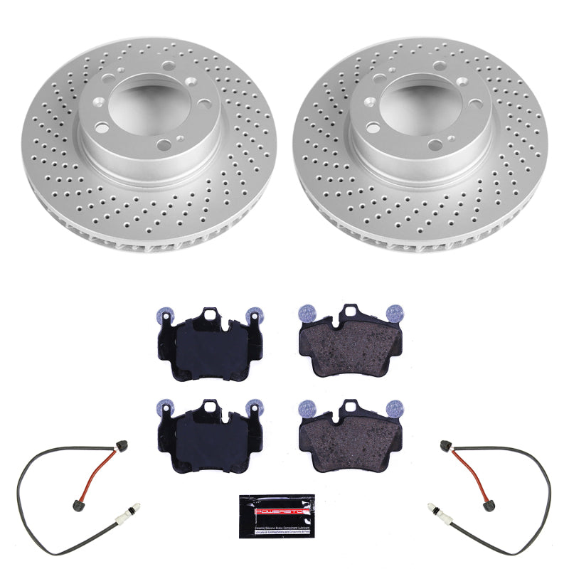 PowerStop Power Stop 06-08 Porsche 911 Front Euro-Stop Brake Kit ESK7195 ESK7195 Photo - Primary