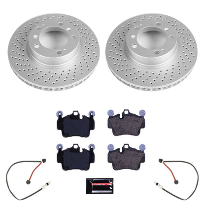 PowerStop Power Stop 06-08 Porsche 911 Front Euro-Stop Brake Kit ESK7195 ESK7195 Photo - Primary