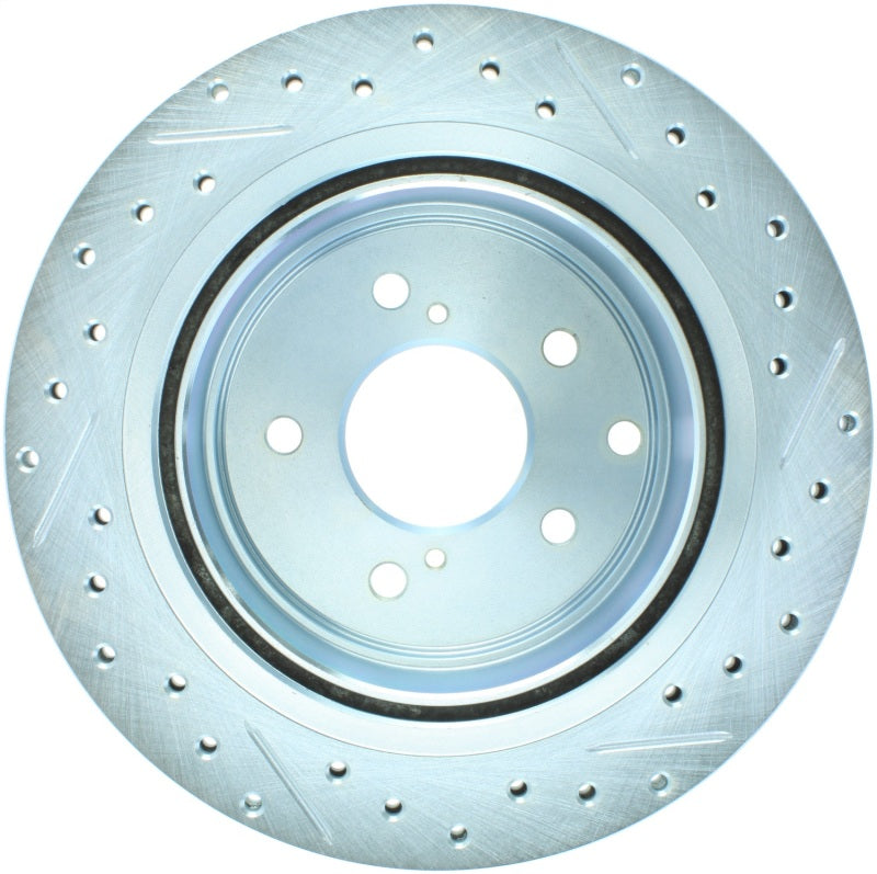 StopTech Disc Brake Rotor Select Sport Drilled/Slotted Rotor 227.42047R Photo - Unmounted