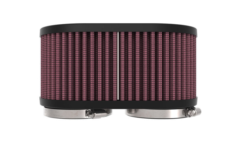 K&N Engineering K&N 2-1/8in DUAL FLG 6-1/4 X 4inOD 3inH Universal Clamp-On Air Filter RU-3510 RU-3510 Photo - out of package