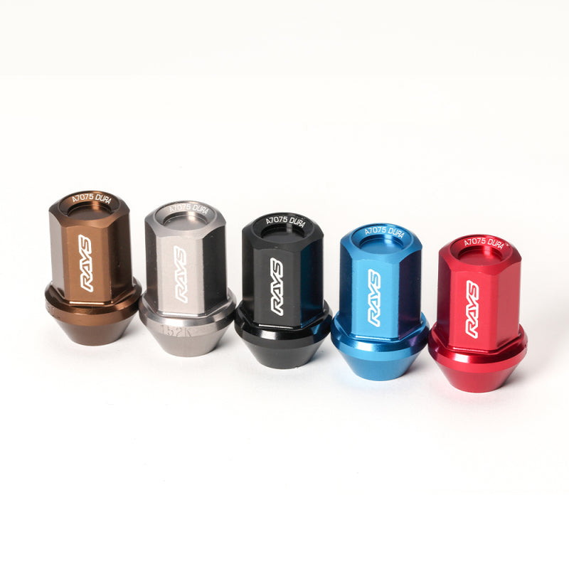 Rays Dura-Nut L37 Straight Type 6H 12x1.50 Lug Nut Set 20 Lug 4 Lock Set - Red WDURA3712150R6H WDURA3712150R6H User 1