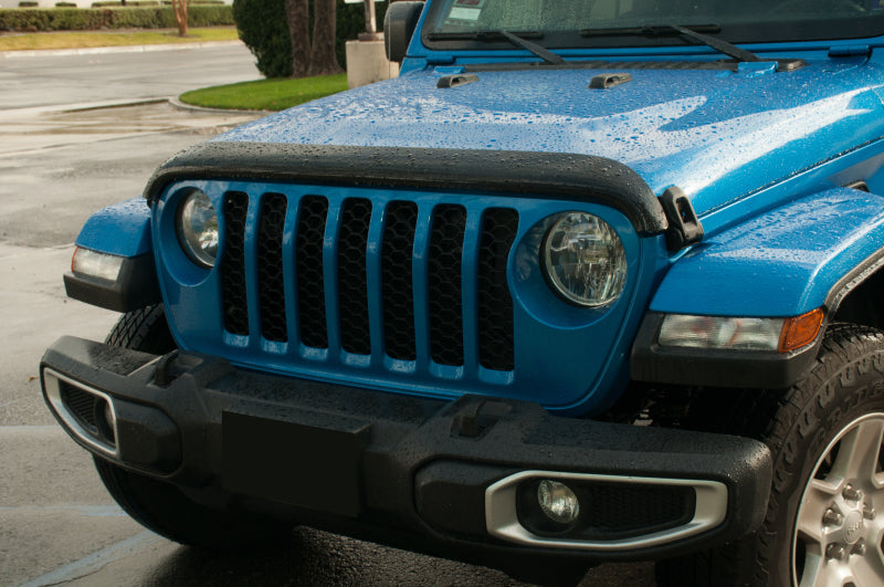 EGR Jeep 2018+ Wrangler / 2020+ Gladiator Superguard Hood Shield - Dark Smoke (305251) 305251 305251 Photo - Mounted