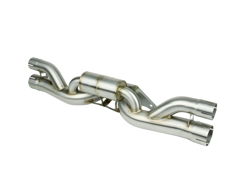 aFe Power MACHForce XP 304 Stainless Secondary Muffler Delete Pipe 14-19 Porsche 911 GT3 3.8L/4.0L 49C36434 49C36434 Photo - Unmounted