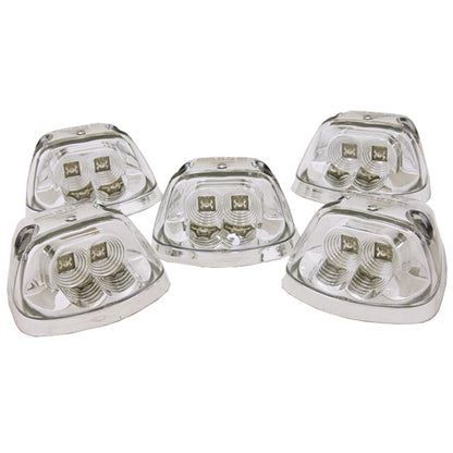 Putco 94-98 RAM - Clear - 5pc Kit (Amber) LED Roof Lamps (Replacement) 900532 900532 Photo - Primary