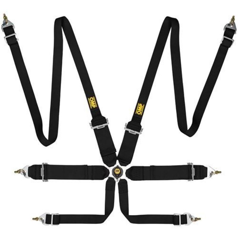 OMP First 3/2 Racing Harness Black DA0-0204-B02-071 DA0-0204-B02-071 Photo - Primary