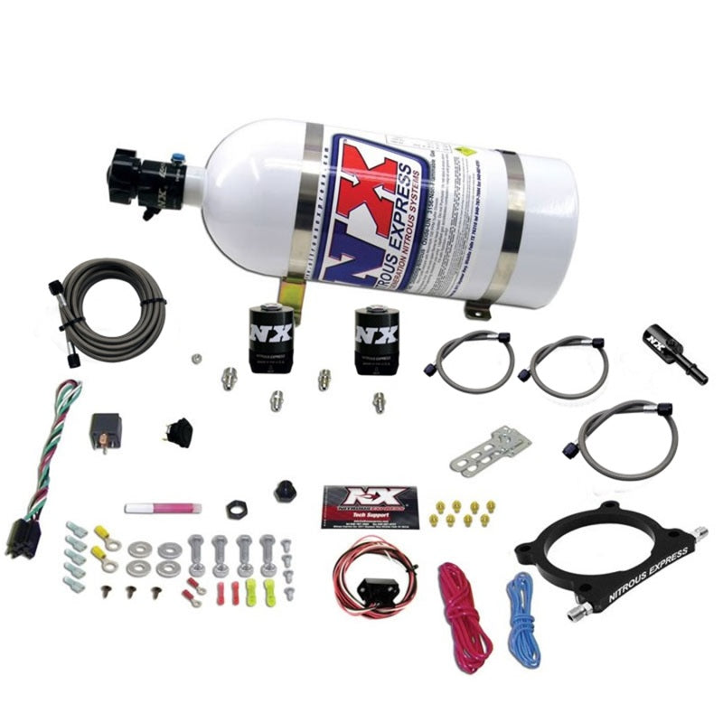 Nitrous Express 5.0 Coyote High Output Plate System (50-250HP) W/ 10LB Bottle 20951-10 Photo - Primary