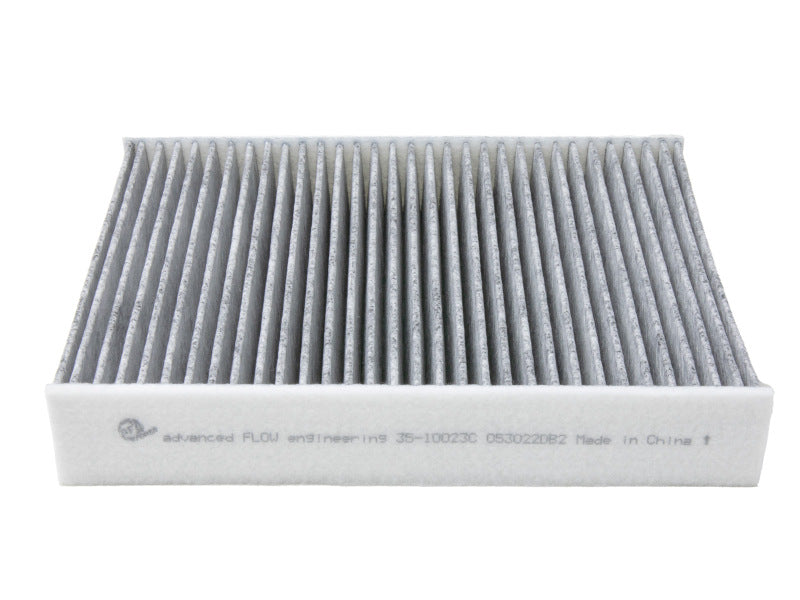 aFe POWER Carbon Cabin Air Filter - 12-21 BMW 2/3/4 Series Various Models 35-10023C 35-10023C Photo - Unmounted