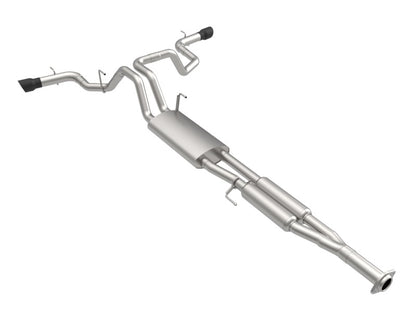 Kooks Headers Kooks 15-20 Ford F150 2.7/3.5/5.0L 3in Dual Cat-Back Side Exit Exhaust w/BlackTips 13604240 13604240 Photo - Unmounted