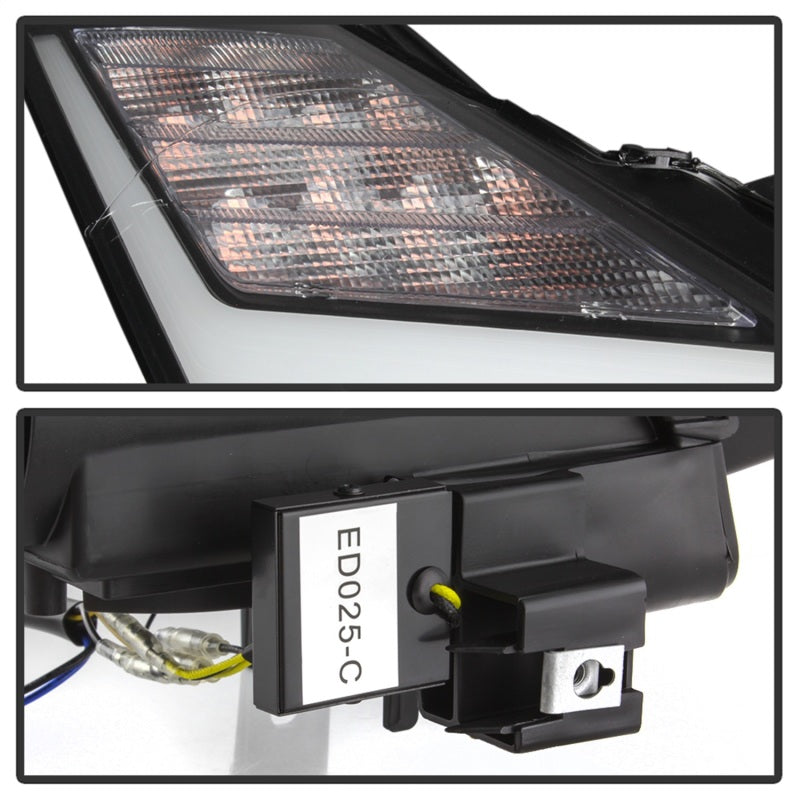 Spyder Nissan GTR R35 09-14 - Projector Headlights - DRL LED - Black 5085696 5085696 Photo - Unmounted