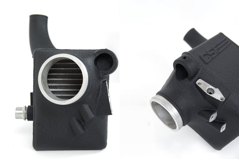 CSF 16-21 BMW M5 (F90) / 17-21 BMW M8 (F91/F92/F93) Twin Charge-Air-Cooler Set - Crinkle Black 8178 8178 Photo - Close Up
