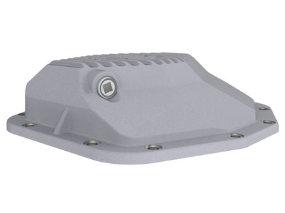 aFe 21-22 RAM 1500 TRX HEMI V8 6.2L(sc) Street Series Rear Differential Cover Raw w/ Machined Fins 46-71280A 46-71280A Photo - Unmounted