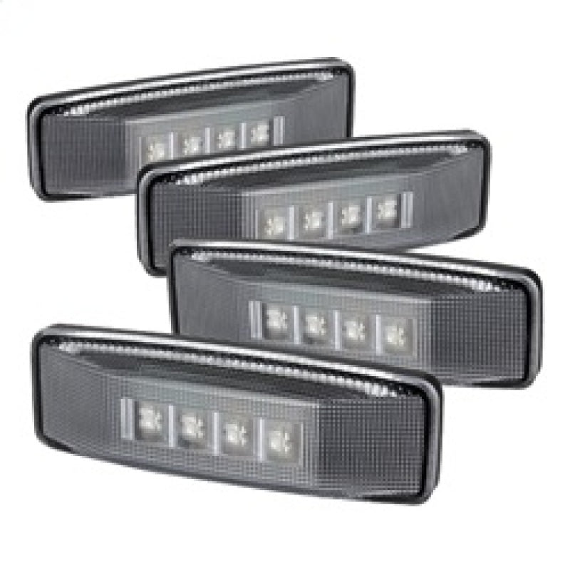 SPYDER Xtune Dodge Ram 94-02 Dually 2 Red LED+2 Amber LED Fender Lights 4pcs Clear ACC-LED-DR94-FE-C 9924699 9924699 Photo - Primary