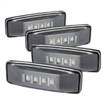 SPYDER Xtune Dodge Ram 94-02 Dually 2 Red LED+2 Amber LED Fender Lights 4pcs Clear ACC-LED-DR94-FE-C 9924699 9924699 Photo - Primary