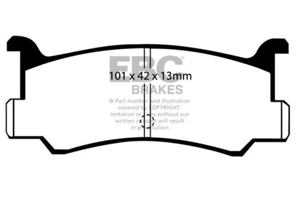 EBC Disc Brake Pad Set UD473 Photo - Primary