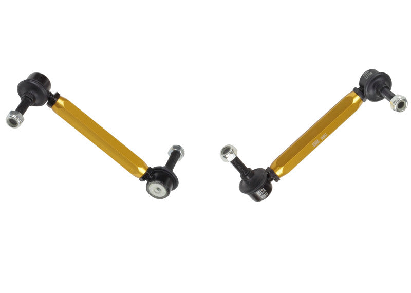 Whiteline Sway Bar Link Kit Heavy Duty Adj Steel Ball Nissan GT-R 2009-2011 KLC173 Photo - Close Up