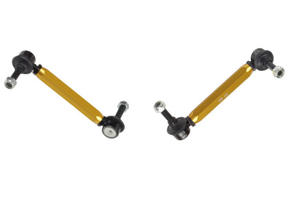 Whiteline Sway Bar Link Kit Heavy Duty Adj Steel Ball Nissan GT-R 2009-2011 KLC173 Photo - Close Up